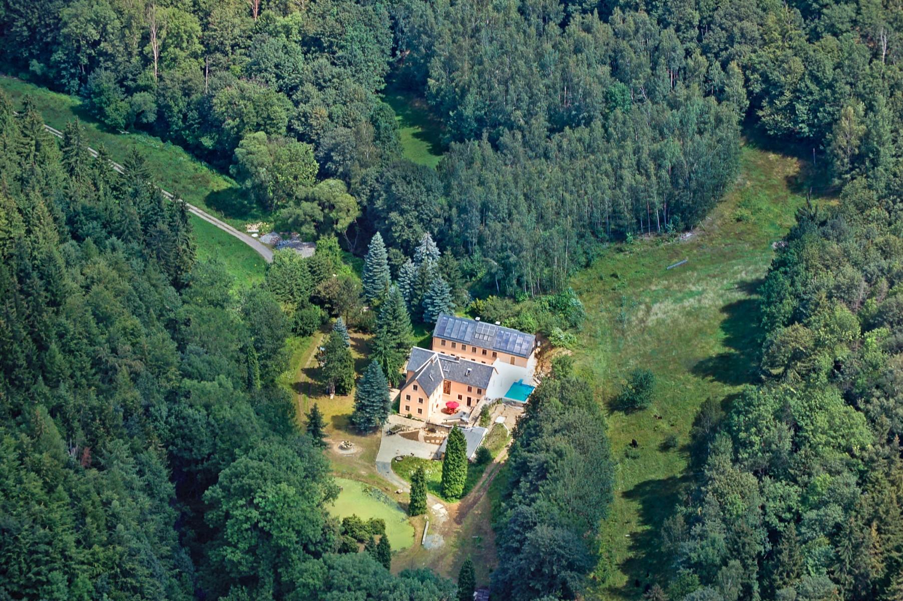 Obere Trebnitzmühle Luftbild