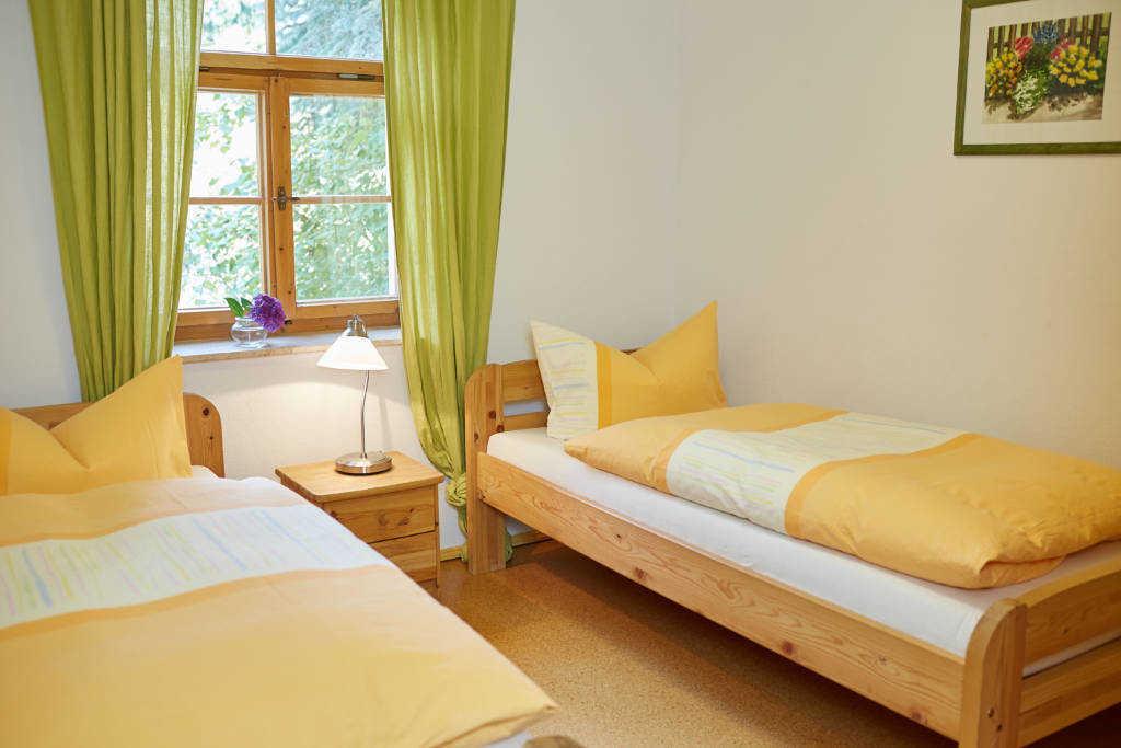 Zweites Schlafzimmer Ferienwohnung WE1