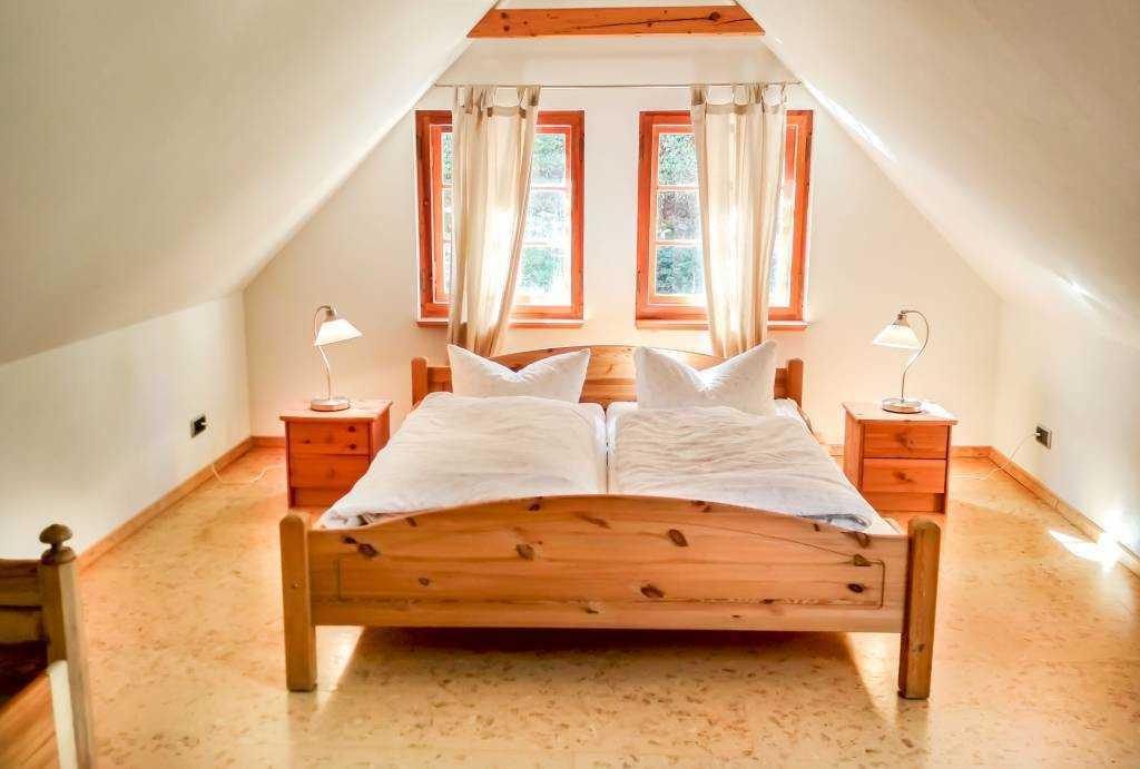 Doppelbett Dreibettzimmer WE6